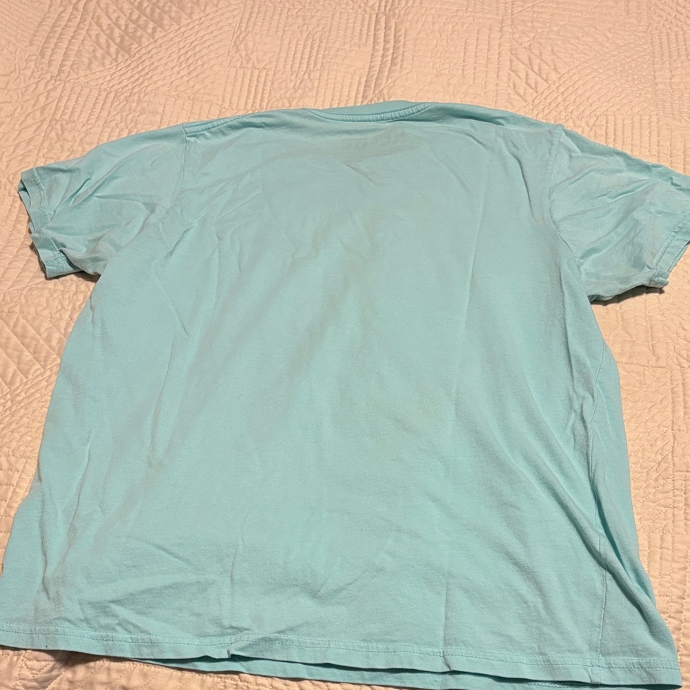 AC/DC Hells Bells Tour Light Blue Tee - Picture 3 of 3
